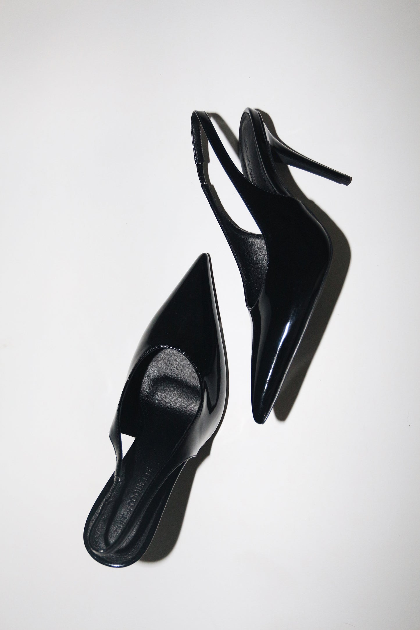 Alexandra Black Patent Slingback 100 mm