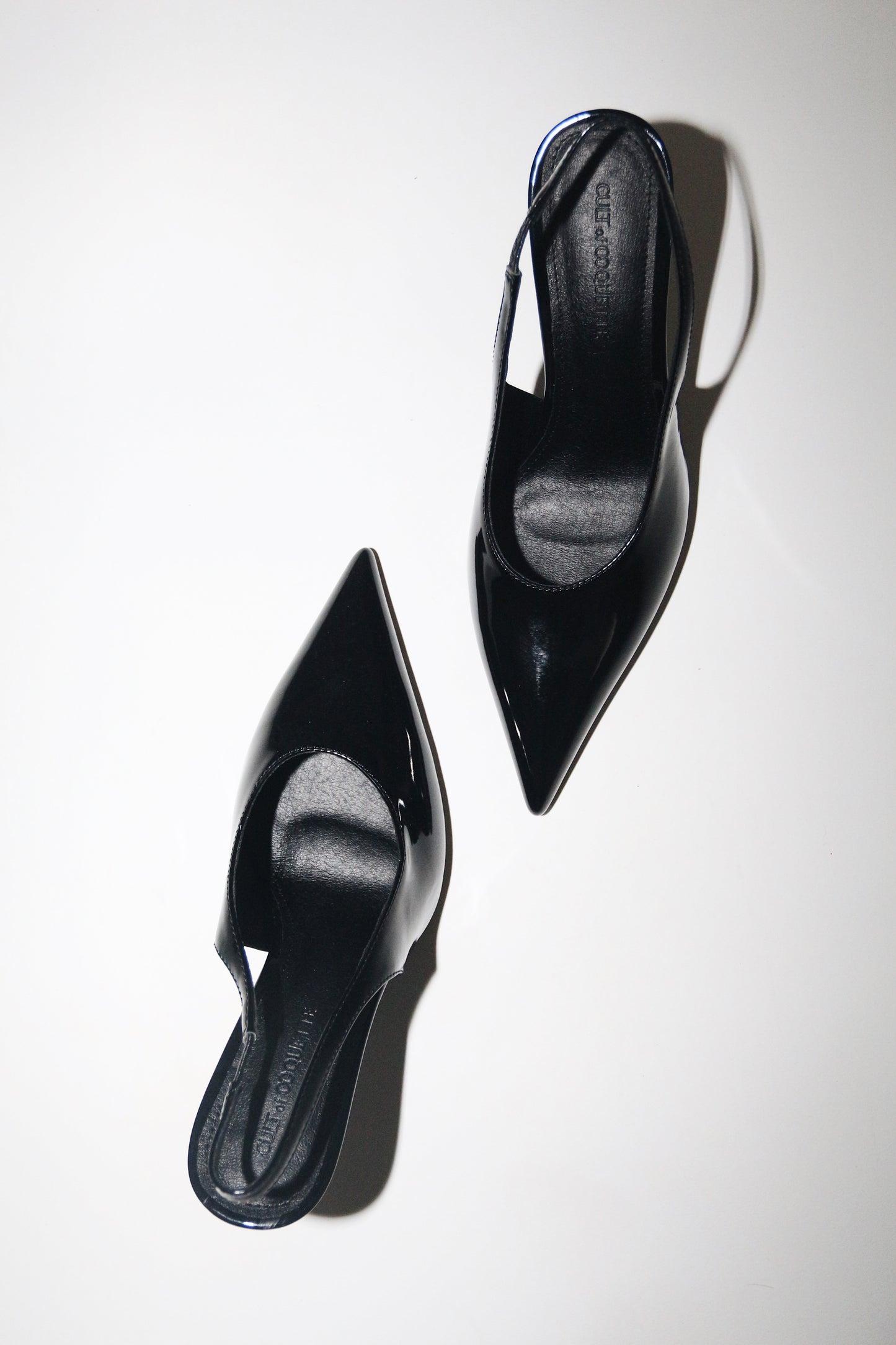Alexandra Black Patent Slingback 100 mm