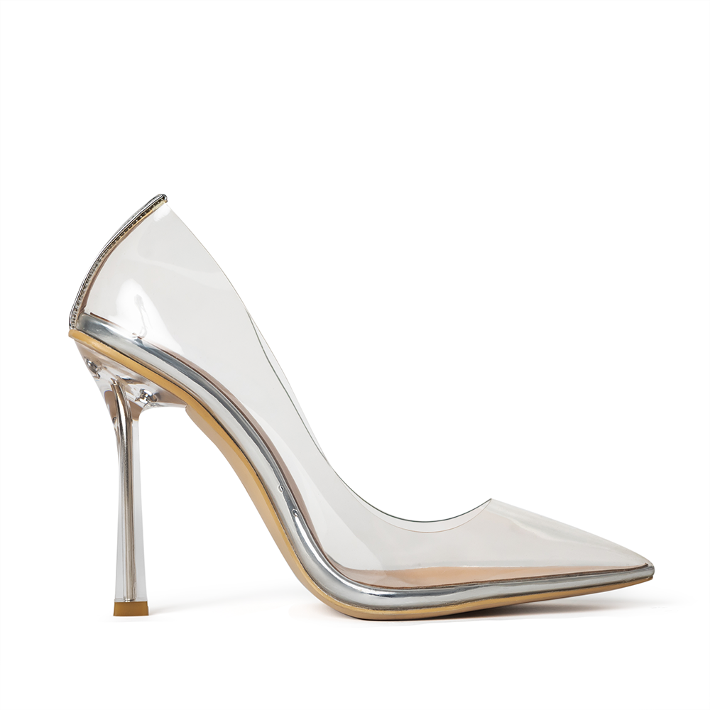 Yonce Glass Pumps