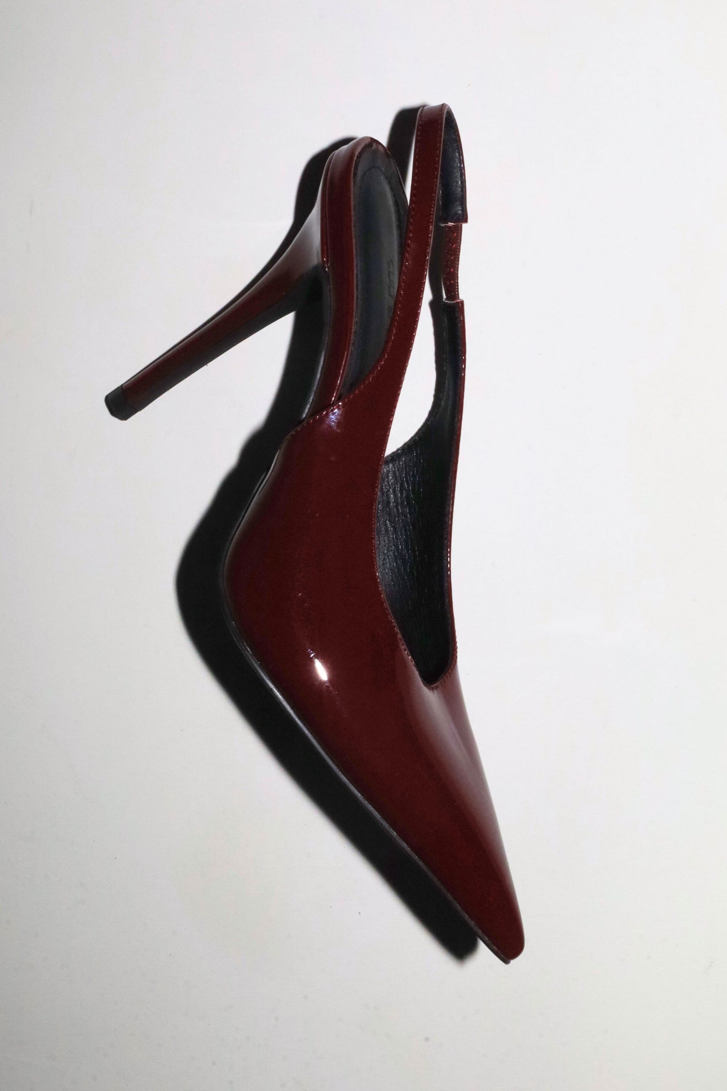 Alexandra Wine Patent Slingback 110 mm