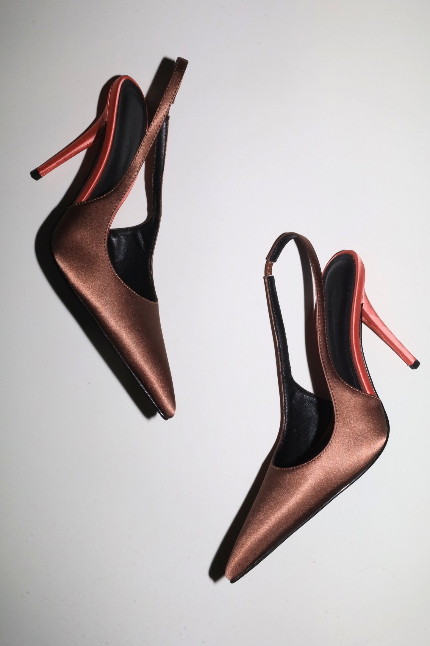 Kylie Brown Satin Slingback 105 mm