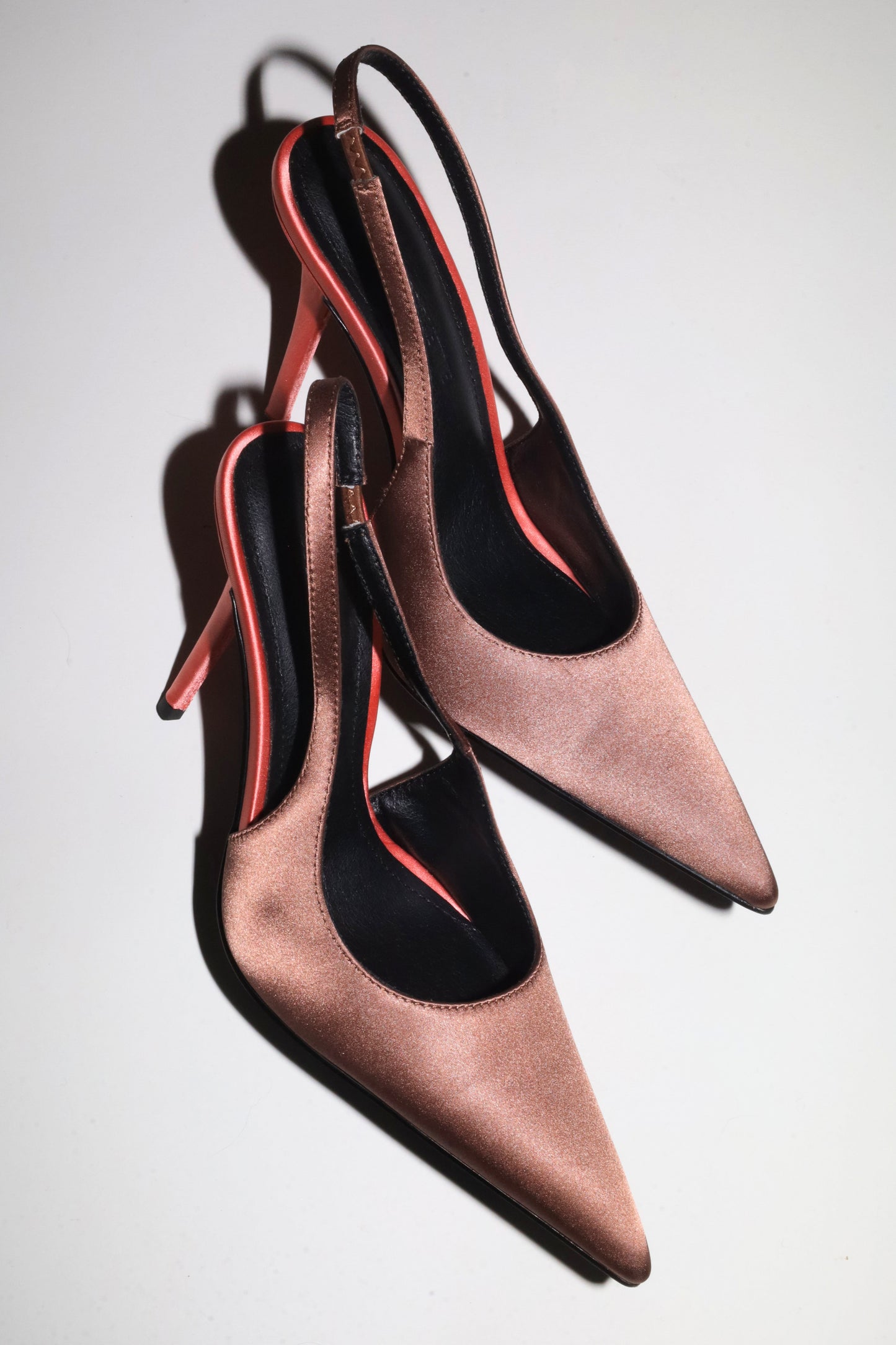 Kylie Brown Satin Slingback 105 mm