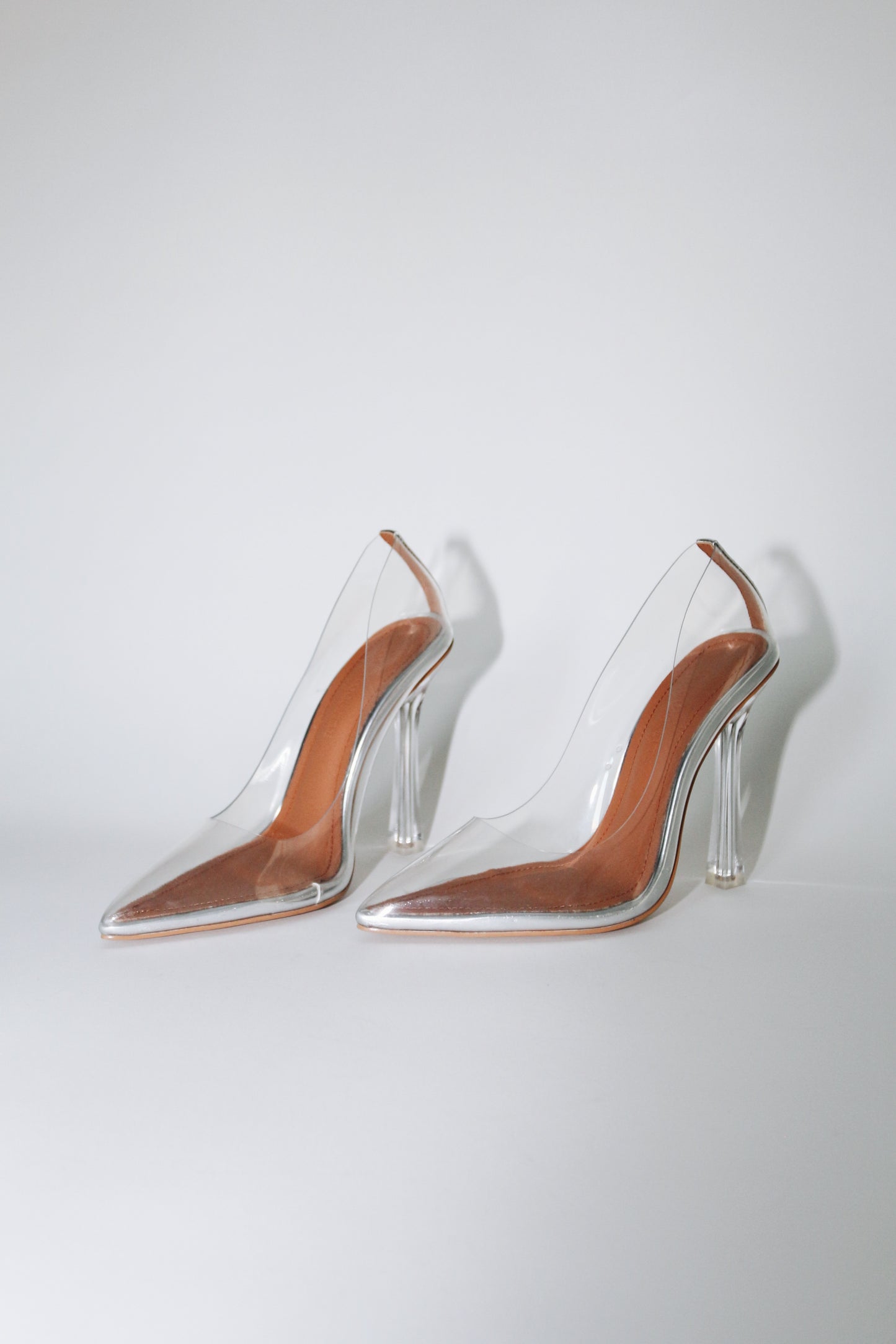 Yonce Glass Pumps