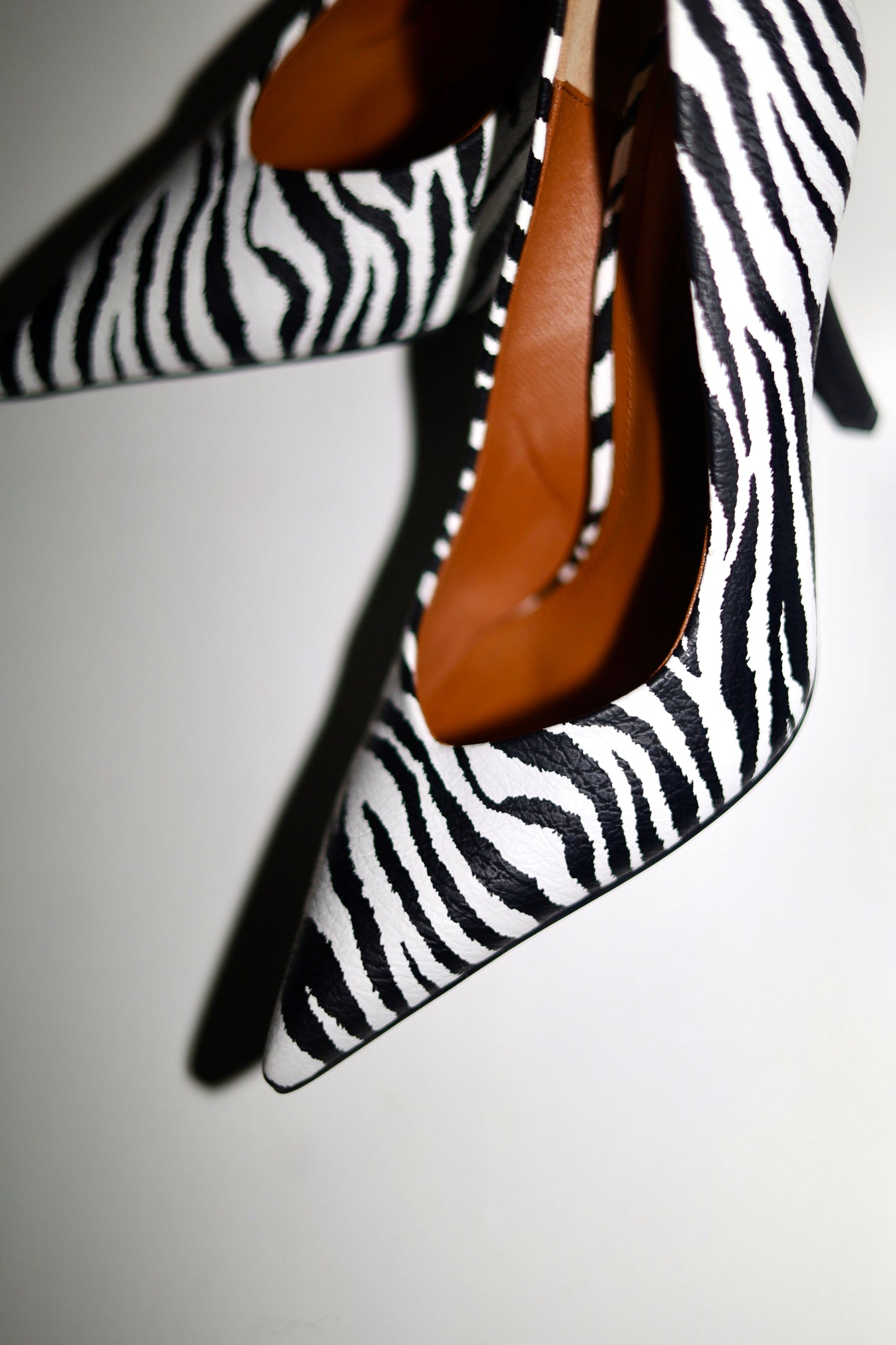 Chloe Zebra Pumps 105 mm