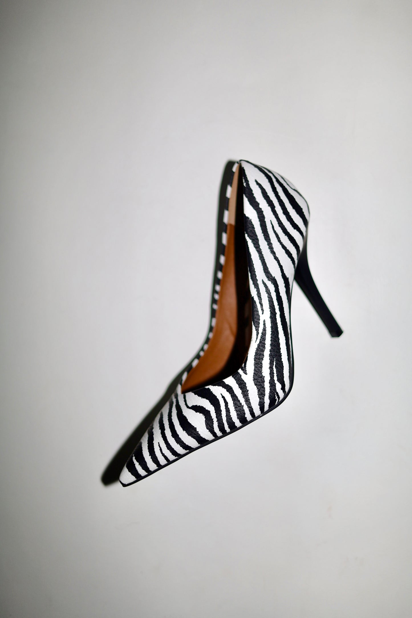 Chloe Zebra Pumps 105 mm