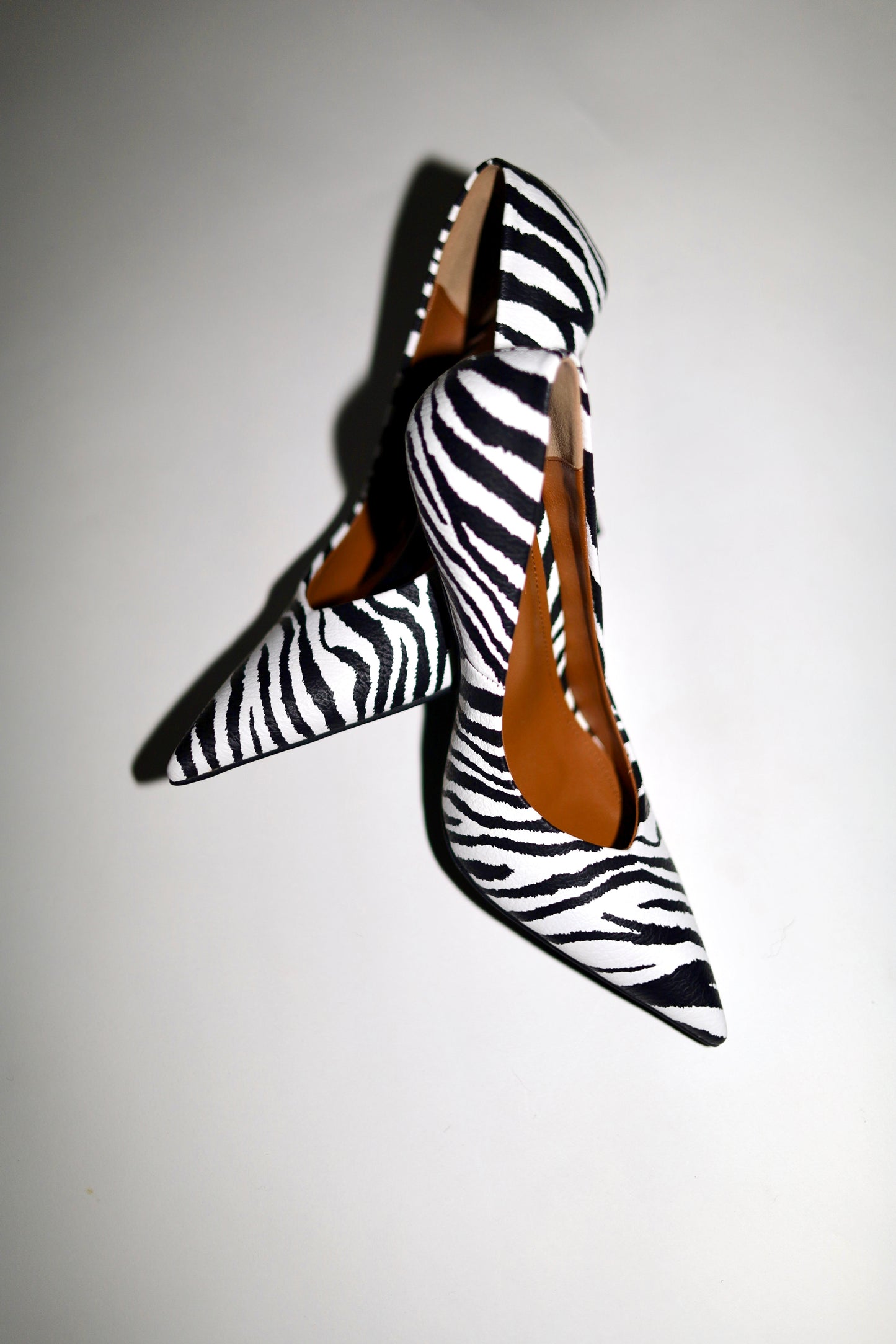 Chloe Zebra Pumps 105 mm