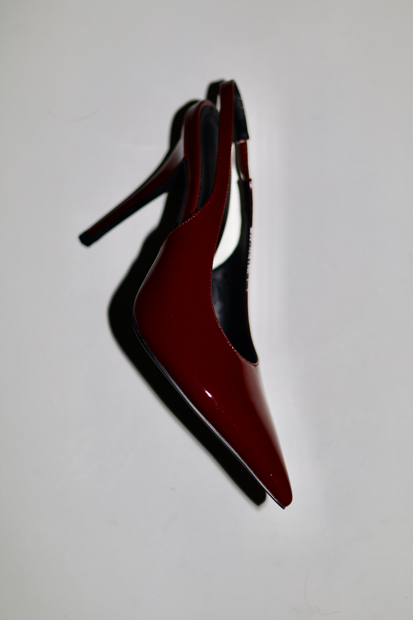 Alexandra Wine Patent Slingback 110 mm