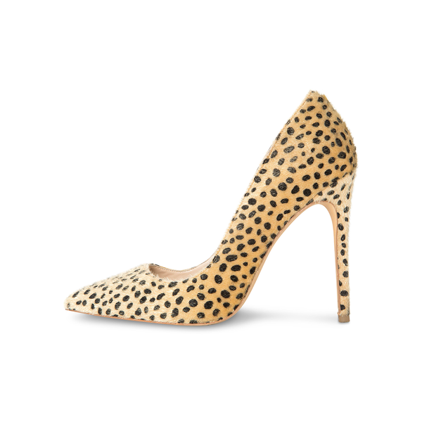 Sophia Vegan Cheetah Print Pumps 4.5