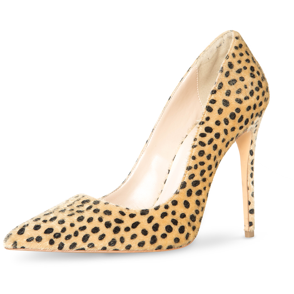 Cheetah open toe sales heels