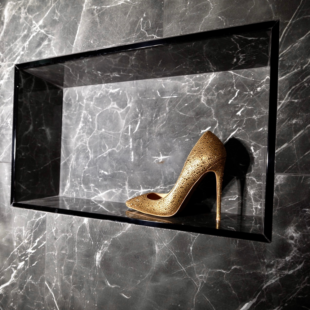 The Gold Rush Heels by Louis Vuitton
